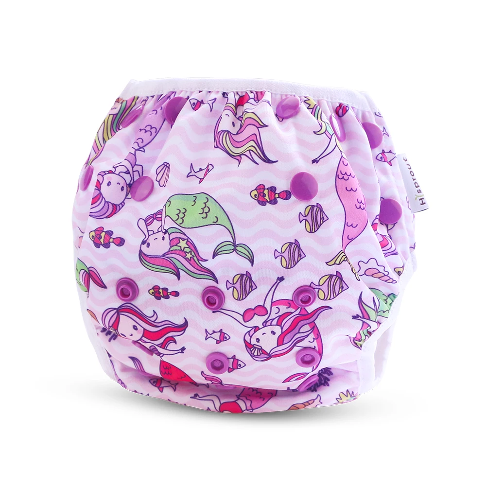 2024 New Arrival High Quality 0-6 Months Reusable Baby Washable Cloth Diaper Nappies Soft Newborn AIO Cloth Diapers For Baby