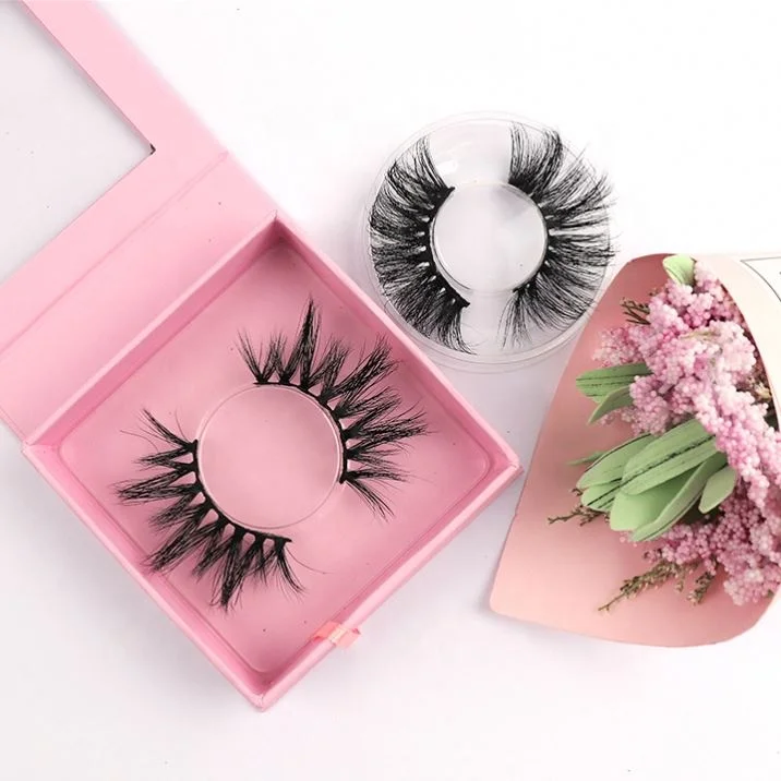 
Factory Direct Super Soft And Light Supply Handmade 3d Mink Eyelashes With Customer Package 
