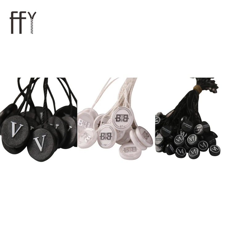 Custom Environment Luxury String Logo Cloth Tags Cotton Nylon Round Hanging Labels