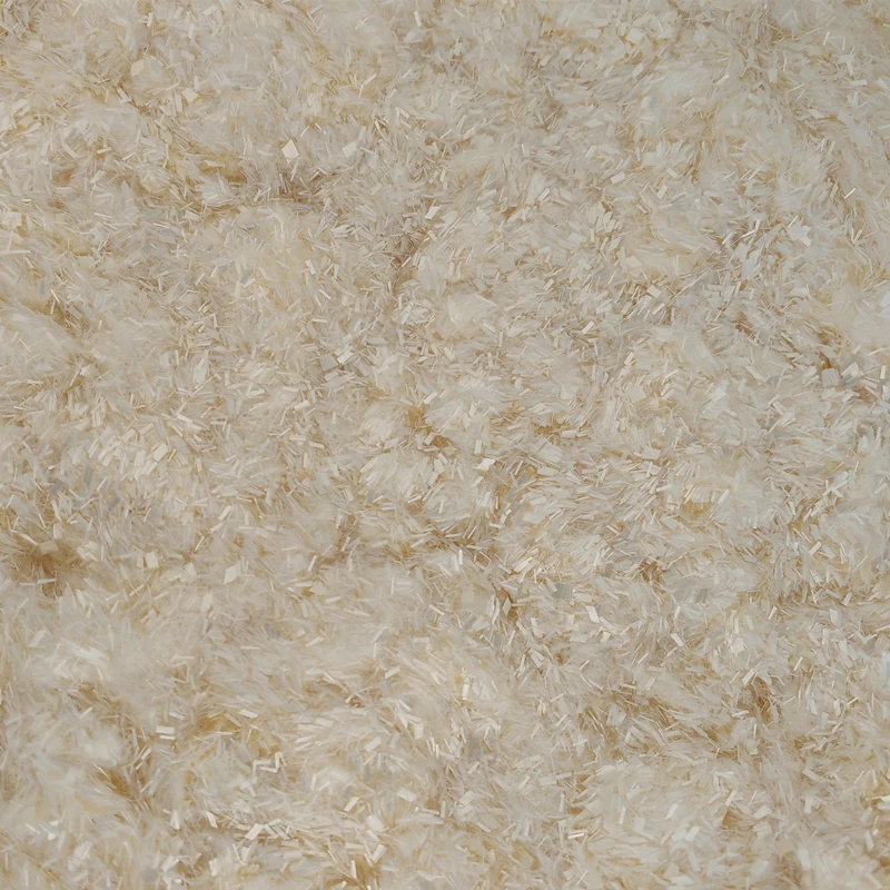1.5mm 2mm 3mm Polyacrylonitrile fiber flock High performance PAN chopped acrylic fiber for drilling cement or battery separator