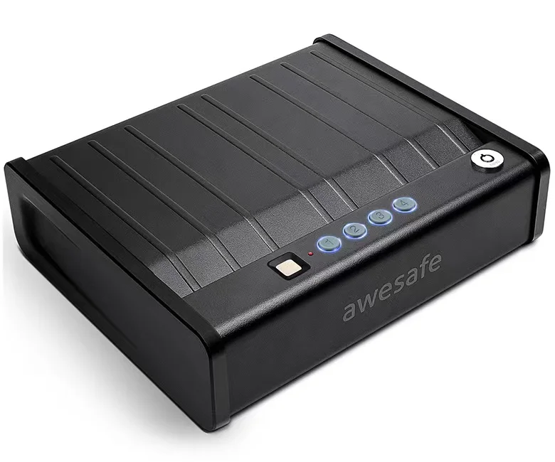 awesafe shelf safe secret safe  Safe with Identification (Biometric Fingerprint Lock)