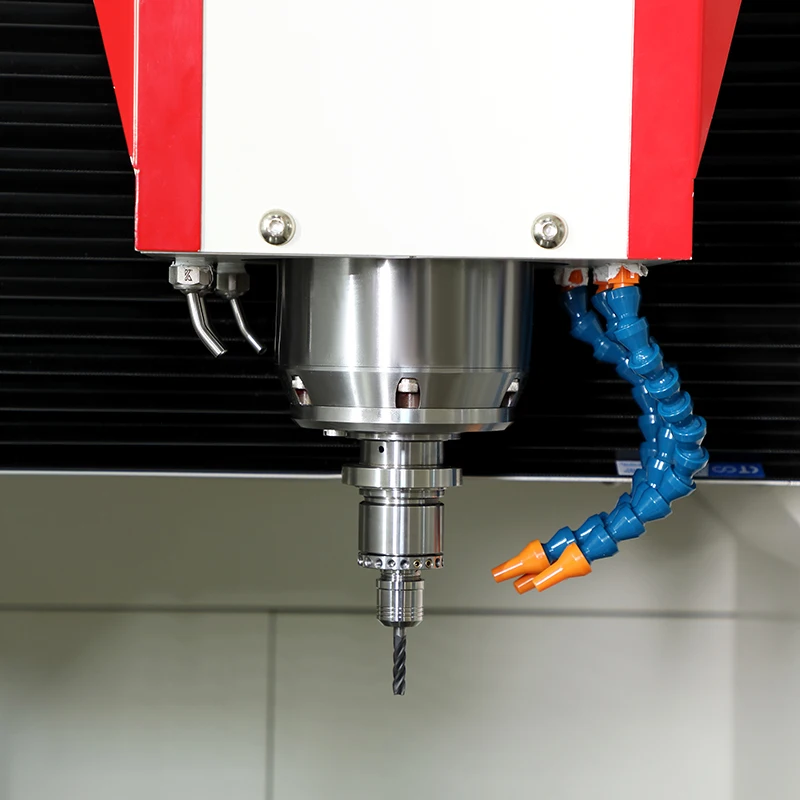  Compac тонкий алюминиевый 3 оси Cnc Стальной фрезерный станок руководство