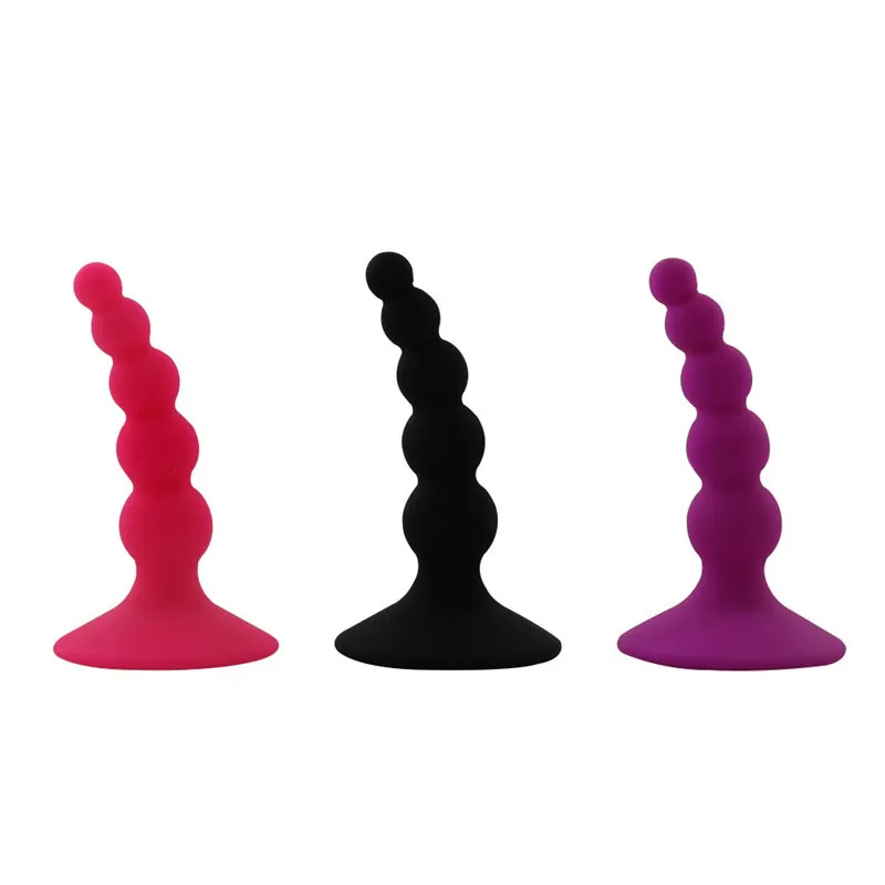 Silicone Dildo Anal Plug Women Butt Plug Sex Toys For Man Anal G-Spot Prostate Massager Anal Beads Sex Toys Adult Products Tools