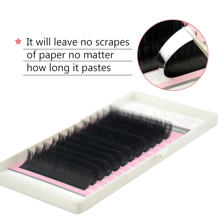 Qeelasee кашемировые норковые плоские ресницы для наращивания отдельные ресницы поставки частная этикетка корейский ПБТ наращивание ресниц поставщик шелк