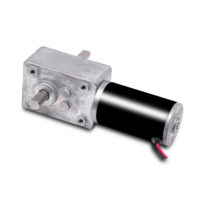 High Torque Low Speed Mini Small 200w 24v Micro Electric Brushed Brushless 5840WG3157 DC Motor With Worm Gear