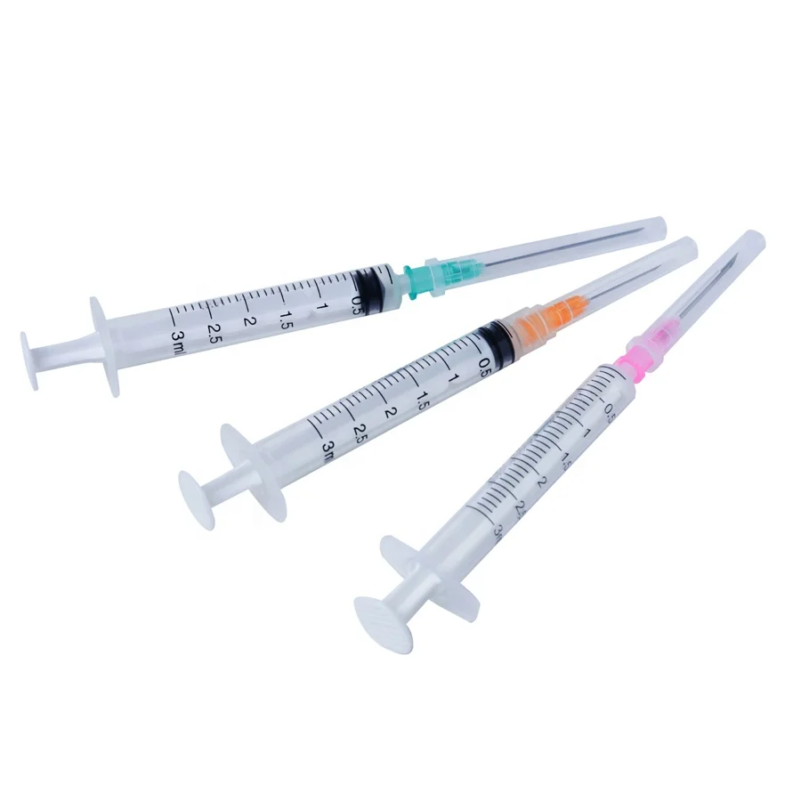 Chinese-Prices Sterile Hyperdermic Disposable 3mm 3 cc Syringes