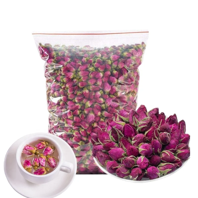 50 g/bag Sample link dried rose flower bud tea Wholesale factory price good quality Whitening skin Detox Healthy nourishing tea