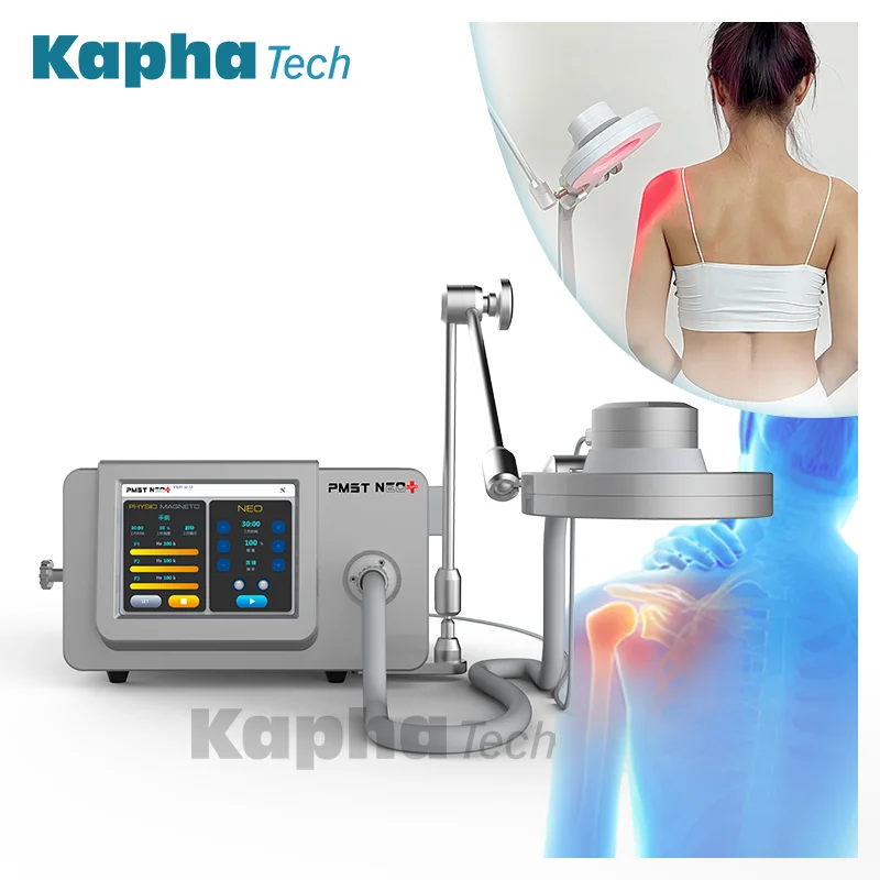 Pmst Neo+ Plus Laser Therapy 808NM Super Transduction Pulse Electromagnetic Field Physio Magneto EMTT Extracorporeal Machine
