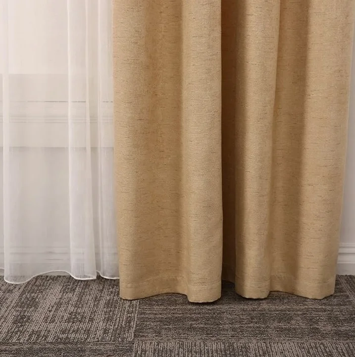 Professional Curtain Supplier Best Selling Black Out Ready Made Curtain