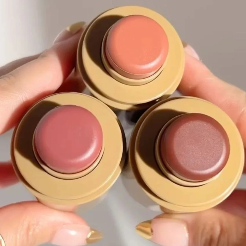 OEM Vegan Rhode Natural Blush Makeup Product Custom Your Logo Blusher Cheek Tint Pink Rhode Blush Stick