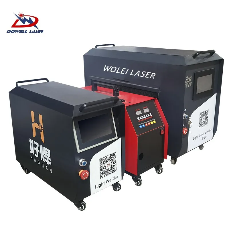 WOLEI automatic fiber laser welding machine handheld fiber laser welding machine 1500w optical fiber laser welder
