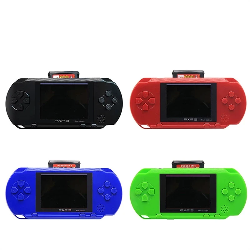 PXP3 Handheld Video Game Player 16 Bit with 1GB Memory Built In 150 Games Hot Seller 2.6 inch Portable Video Game Console
