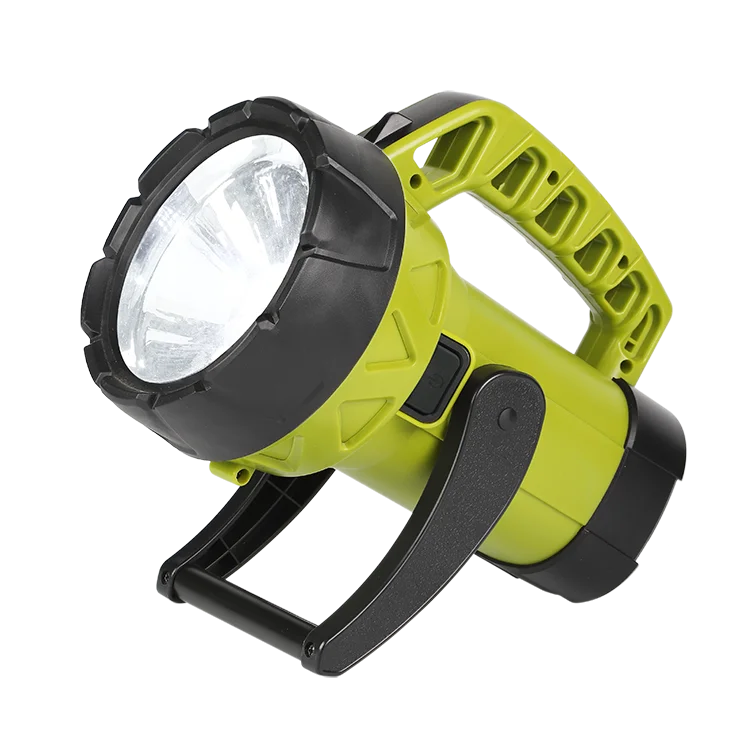 High Power Rechargeable outdoor emergency handheld flashlights handheld halogen spotlight programmable