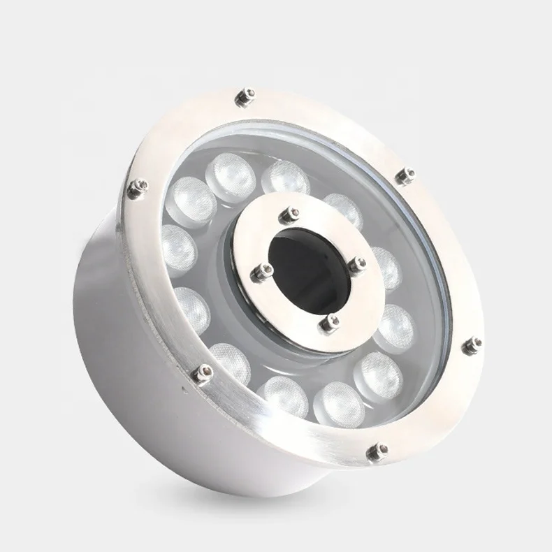 DC24v Swimming Pool Lighting RGB IP68 Stainless Steel Material Fountain Lights
