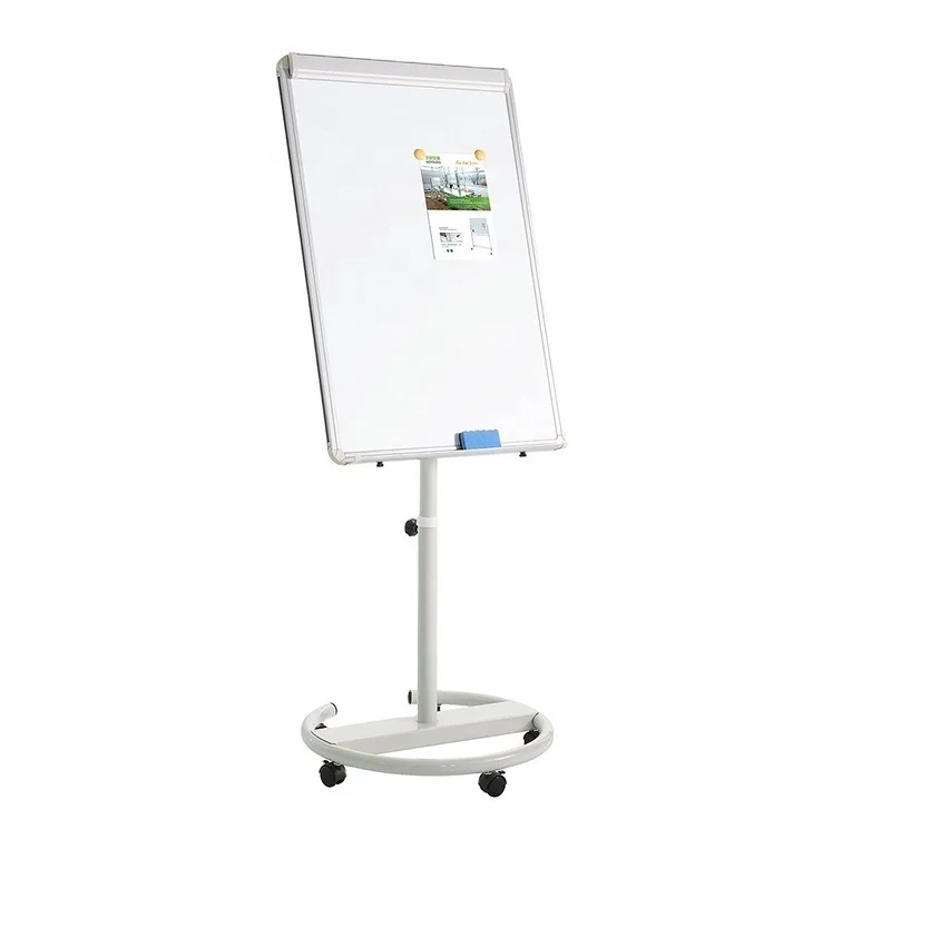 Простое управление, флип-подставка для таблицы, сухая стираемая Магнитная Мобильная доска