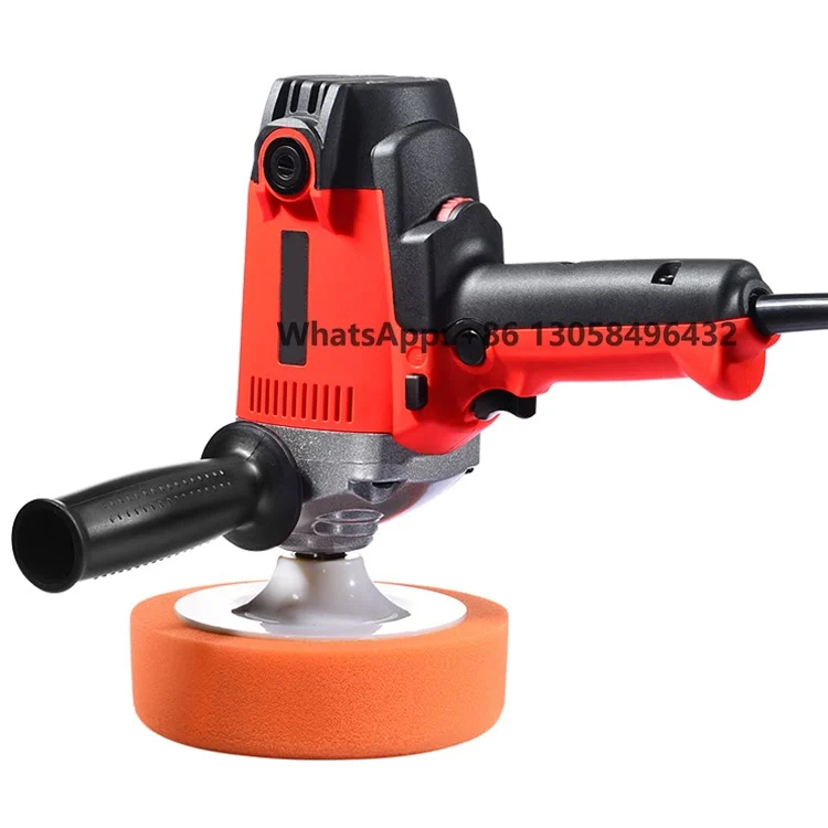 700W Adjustable Rotary Electric Orbital Floor Car Polisher Automobile Waxing And Glazing Multifunctional Polishing Machine