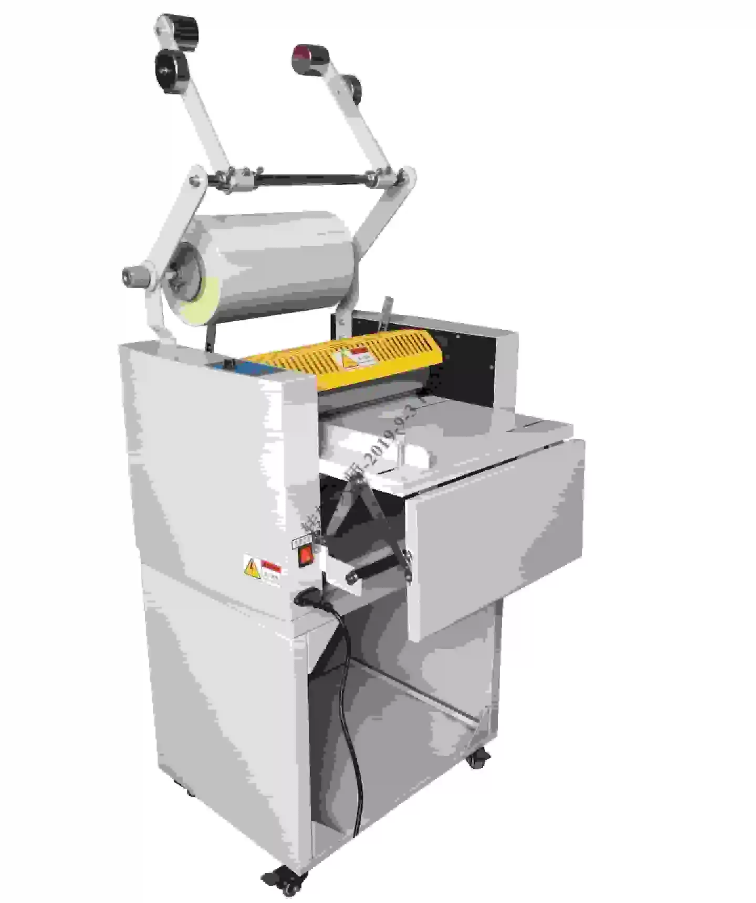 Горячекатаный ламинатор 635 мм 25,5 дюйма с подставкой и двухсторонней ламинацией