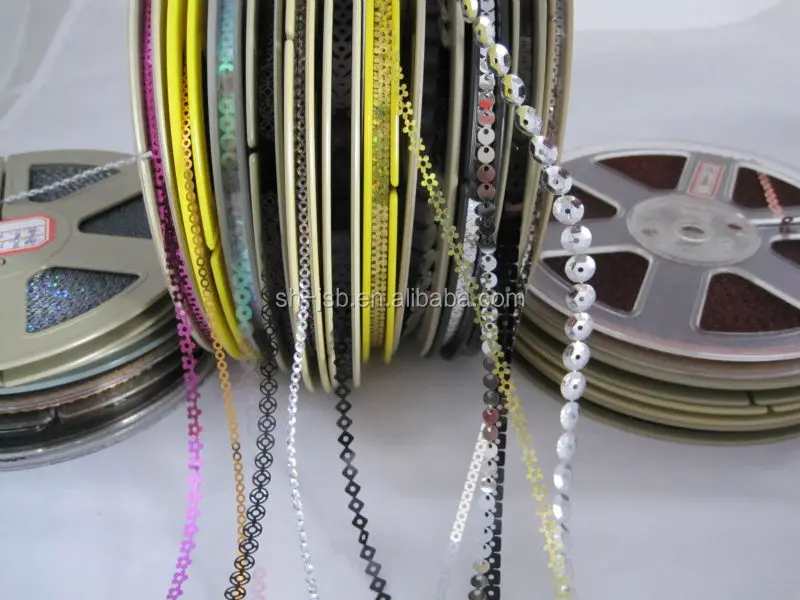 Многоразовая катушка для вышивки блестками