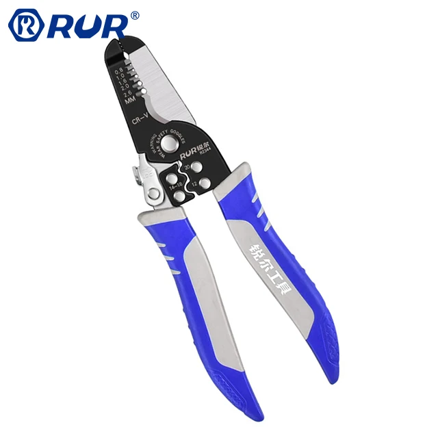 China Wholesale price multi-function 200mm CR-V wire stripping plier For Cutting Electric Wire