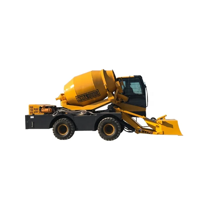 Diesel self loading concrete mixer machine for sale with 2.5 cbm