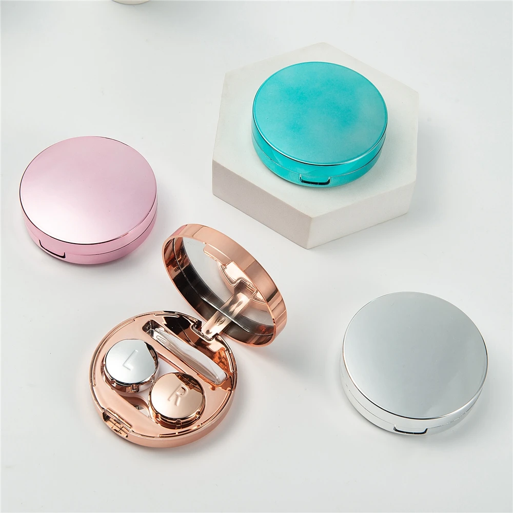 2023 hot sale manufacture custom beauty product washing contact lenses cases contact lens cleaner