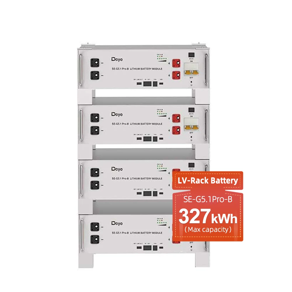 Deye LiFePO4 Battery SE-G5.1 Pro 51.2V 100Ah 5kWh 10kWh 20kWh 30kWh 50kWh Lithium Battery for Home Energy Storage System