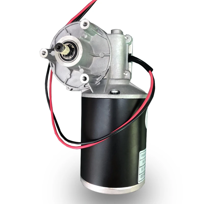 88Mm Mini Gear Motor 100Rpm 26Nm Torque Geared Dc Motor 24V 500W for Machinery Engines