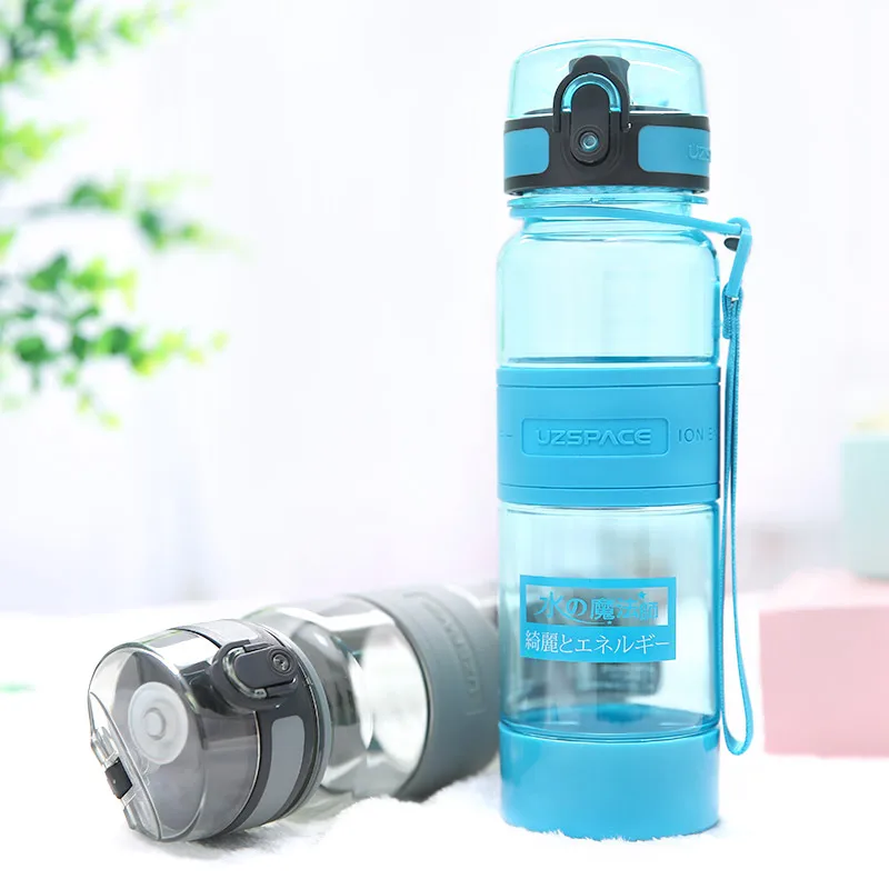 LFGB  BPA free water purification infused pet drinking bottle Ion energy magic tritan water bottle