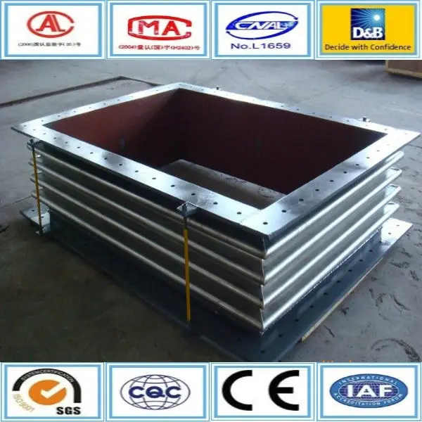 bellow metal compensator joint with Carbon steel flange
