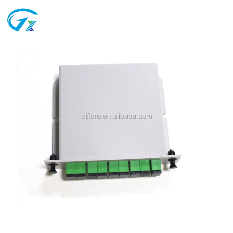 Оптическая оптоволоконная кассета 1x8 PLC Sc/apc Волоконно-оптический сплиттер цена 1x16 1X32 Plc пассивный оптический