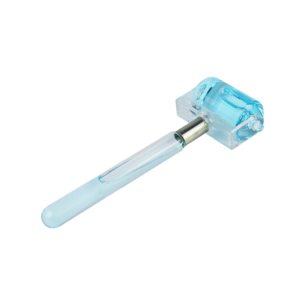 Beauty Facial Massage Equipment Glass Gel Ice Face & Neck Lifting Roller for Enhanced Skin Rejuvenation