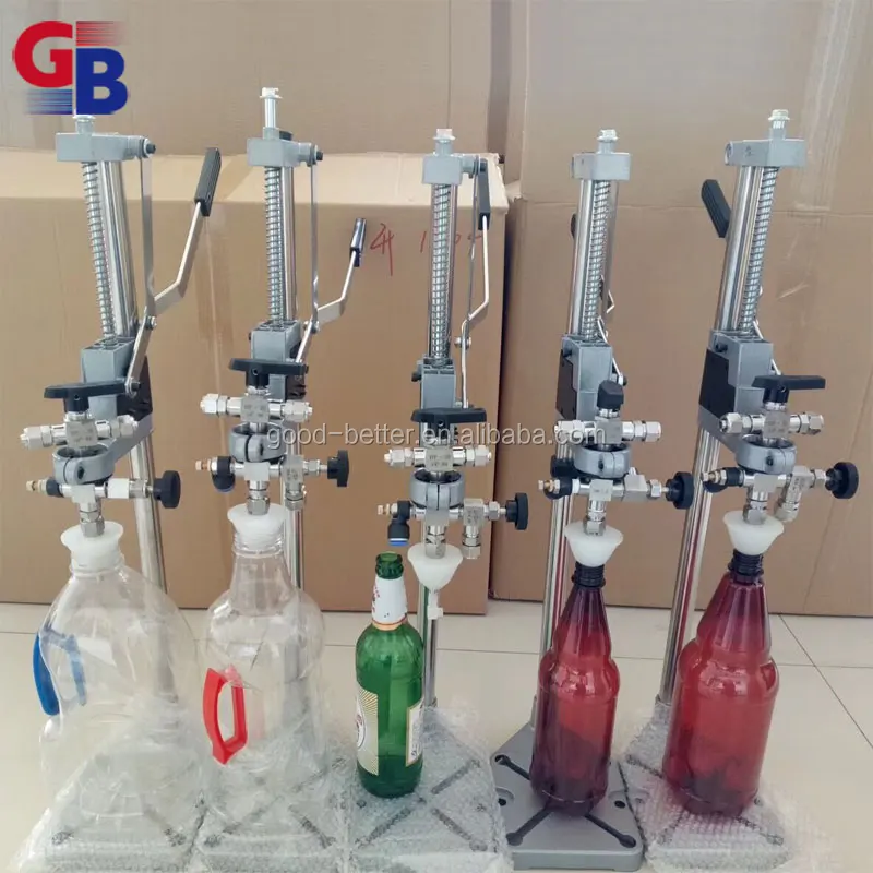 GB802017 Hot selling 304 stainless steel universal beer filler for all kinds of beer bottle