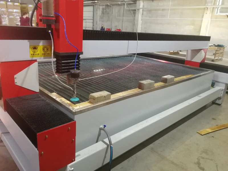 Sheet metal fabrication metal steel plate cutting 3000mm*2000mm cnc waterjet cutting machine