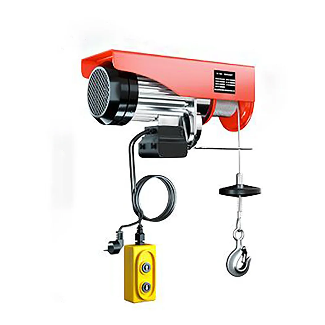 Construction Equipment Lifting Crane Mini portable pa electric wire rope winch hoist for sale