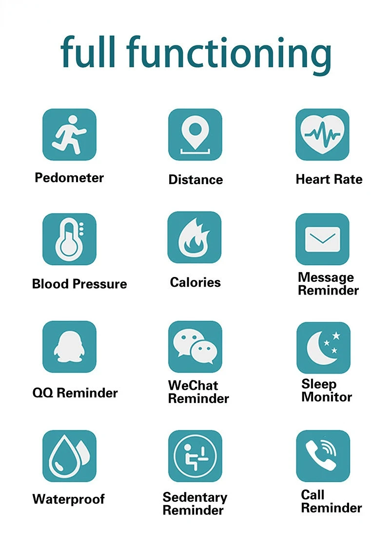 Wristband m6 Smart Watch Wholesale Fitness Tracker OLED Display Heart Rate Monitor Sport Bracelet Activity Tracker M6 Smartband