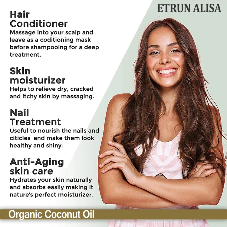 ETRUN OEM Organic MCT Oil Coconut Use For Keto Diet And Brain Food C8
