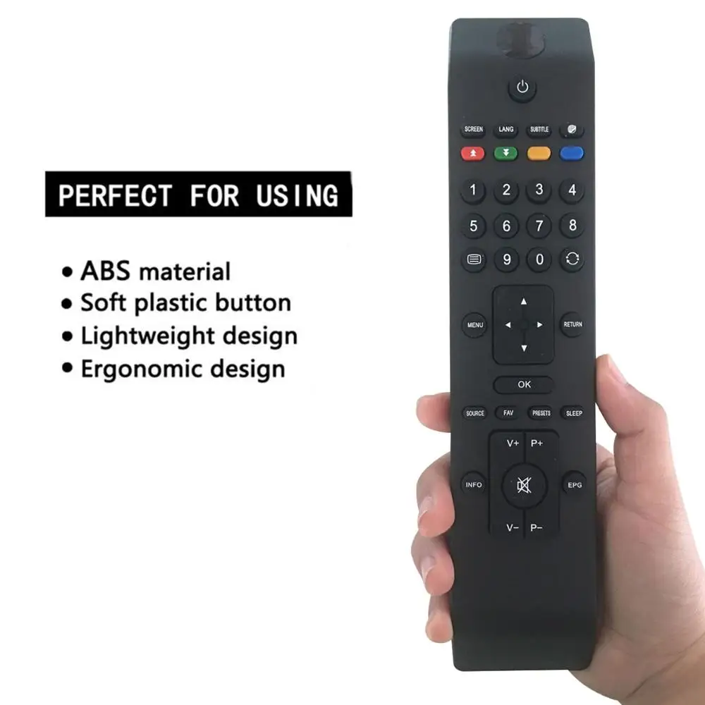 Universal RC3902 TV Remote Control Smart Remote Controller Replacement Fit for Sharp  Europe market