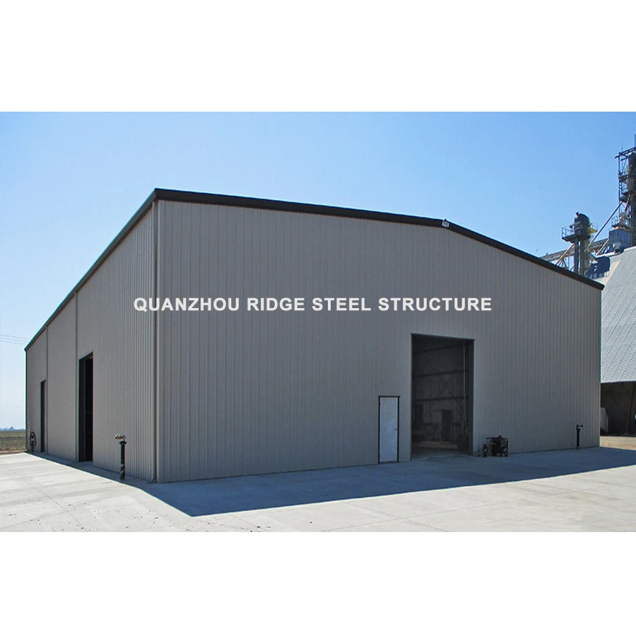 Steel Structure Metal Frame Prefab Hangar Shed Workshop Warehouse Building