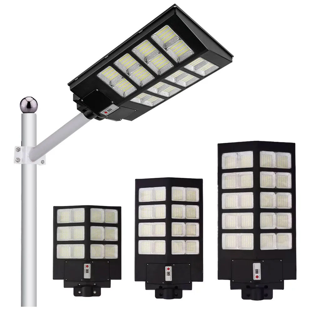 Заводская цена, высокая мощность farola solar ip65 300W 400W 500W 600W 800W 1000W, наружный все в одном, Солнечный светодиодный уличный фонарь