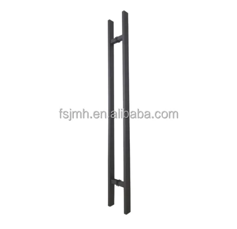 Wholesale Price Handle Stainless Steel Double Sided Wooden Door Pull Handle Luxury Interior Furniture Glass Door Handle