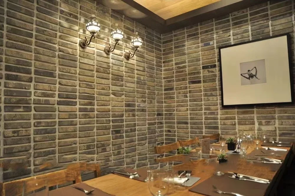 Cheap Outdoor Decorative Garden Antique Grey House Construction Clay Bricks