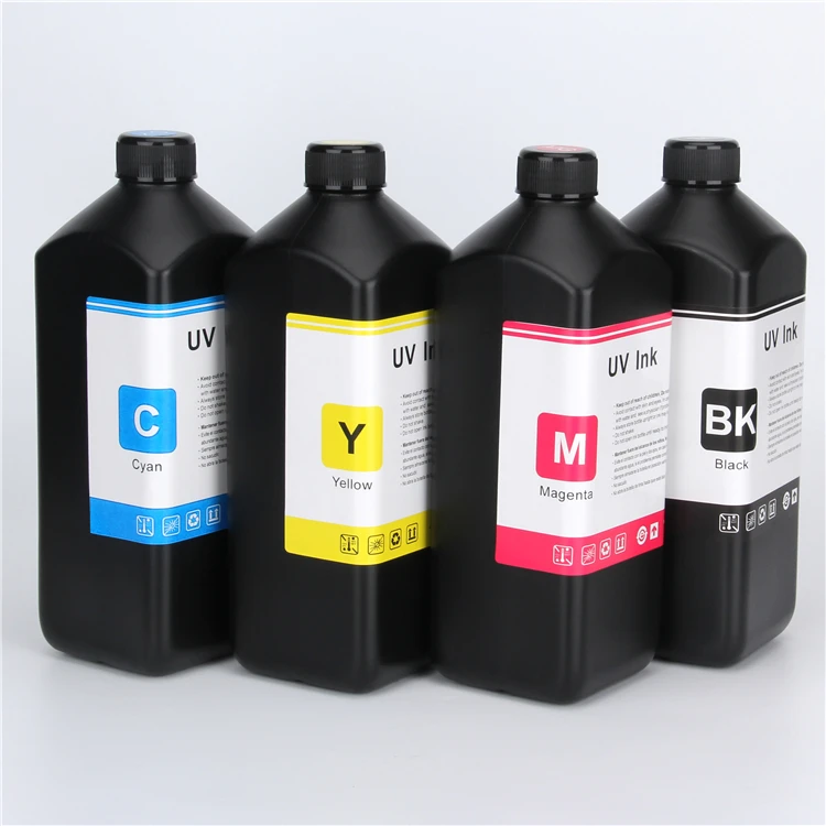 High Density LED Curable UV Ink For Artisjet Artis 2100U 3000U 3000U Pro 5000U Prov6 For Toys Foil Pvc Glass Ink Jet Printing