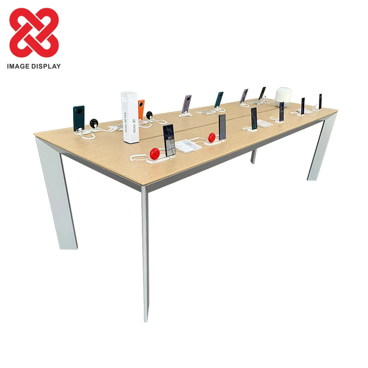 Customized High-End Mobile Phone display stand store display stand shopping mall display case table