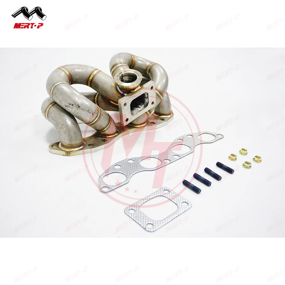 METOP RACING Equal length Top Mount SS304 T3 Niss** Sch40 240SX SR20 SR20DET Exhaust Manifold