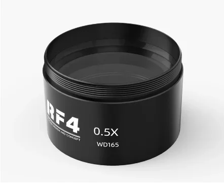 Аксессуары для микроскопа RF4 WD165 0.5X 0.7X 0.48X объектив вспомогательного тринокулярного стерео зум-объектива Barlow