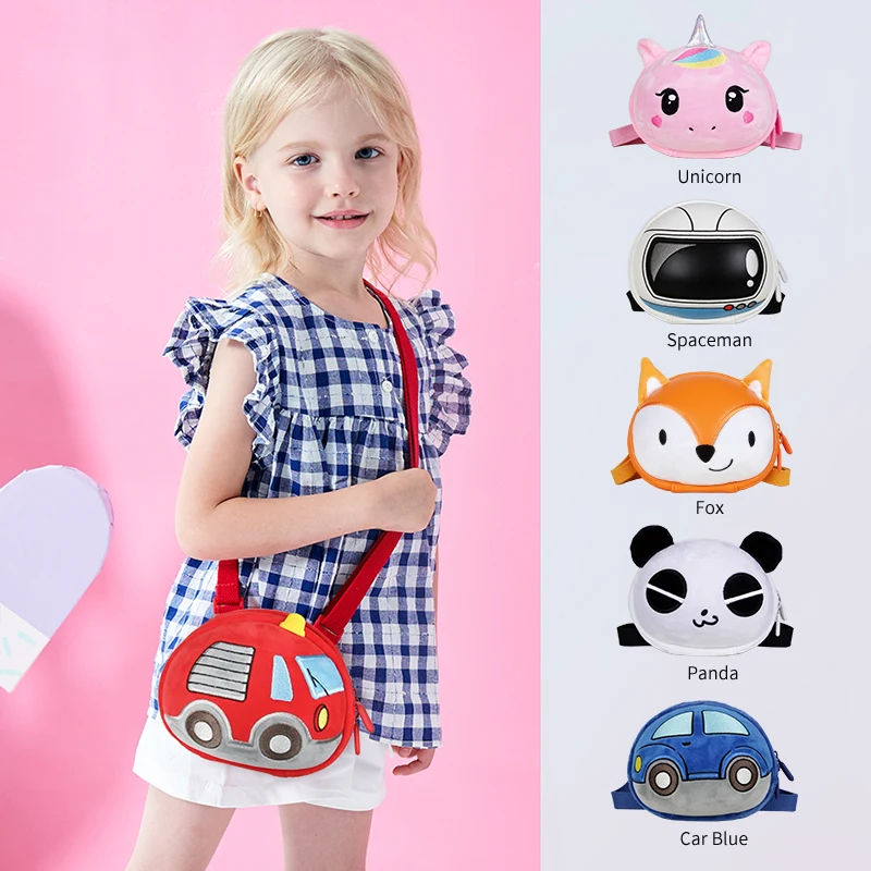 Supercute Cute Kids Girls Unicorn Backpack Shoulder Bag New Year Gift Kids Plush Toy Crossbody Bag For Boy Girls