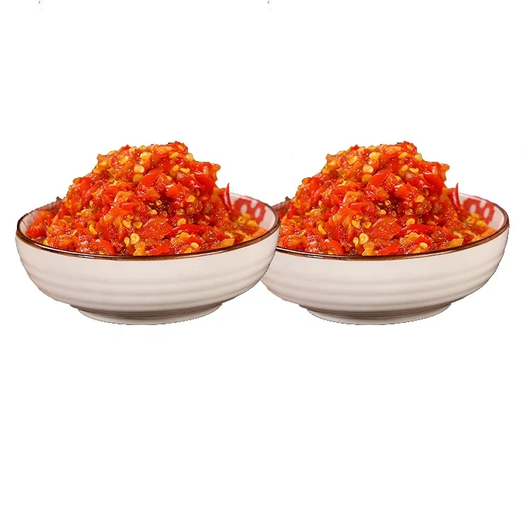 Hot selling product pickled pepper chopped chili sauce is a good spicy food for kitchen seasoning