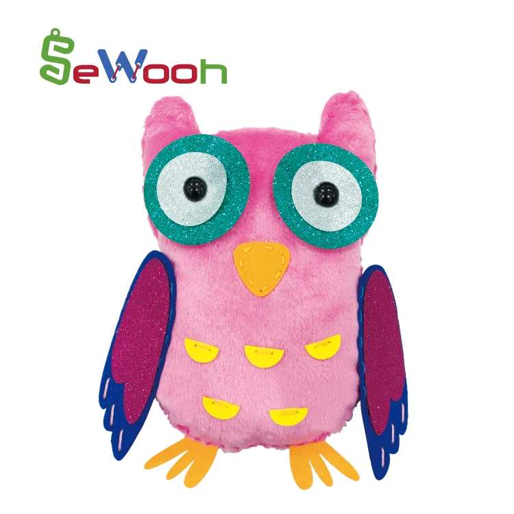 Набор для творчества от производителя, Детские художественные изделия, Набор для творчества из ткани с фламинго для детей