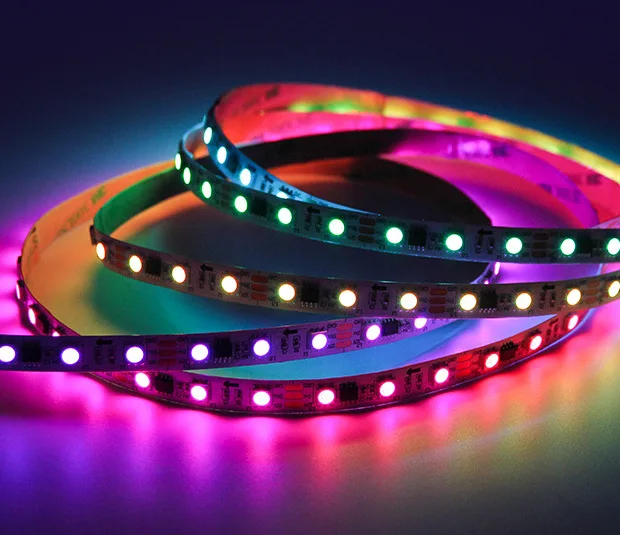 Wholesale 3535 illumination strip 96/108 lights full colour programmable external IC chip 3535SMD strip light