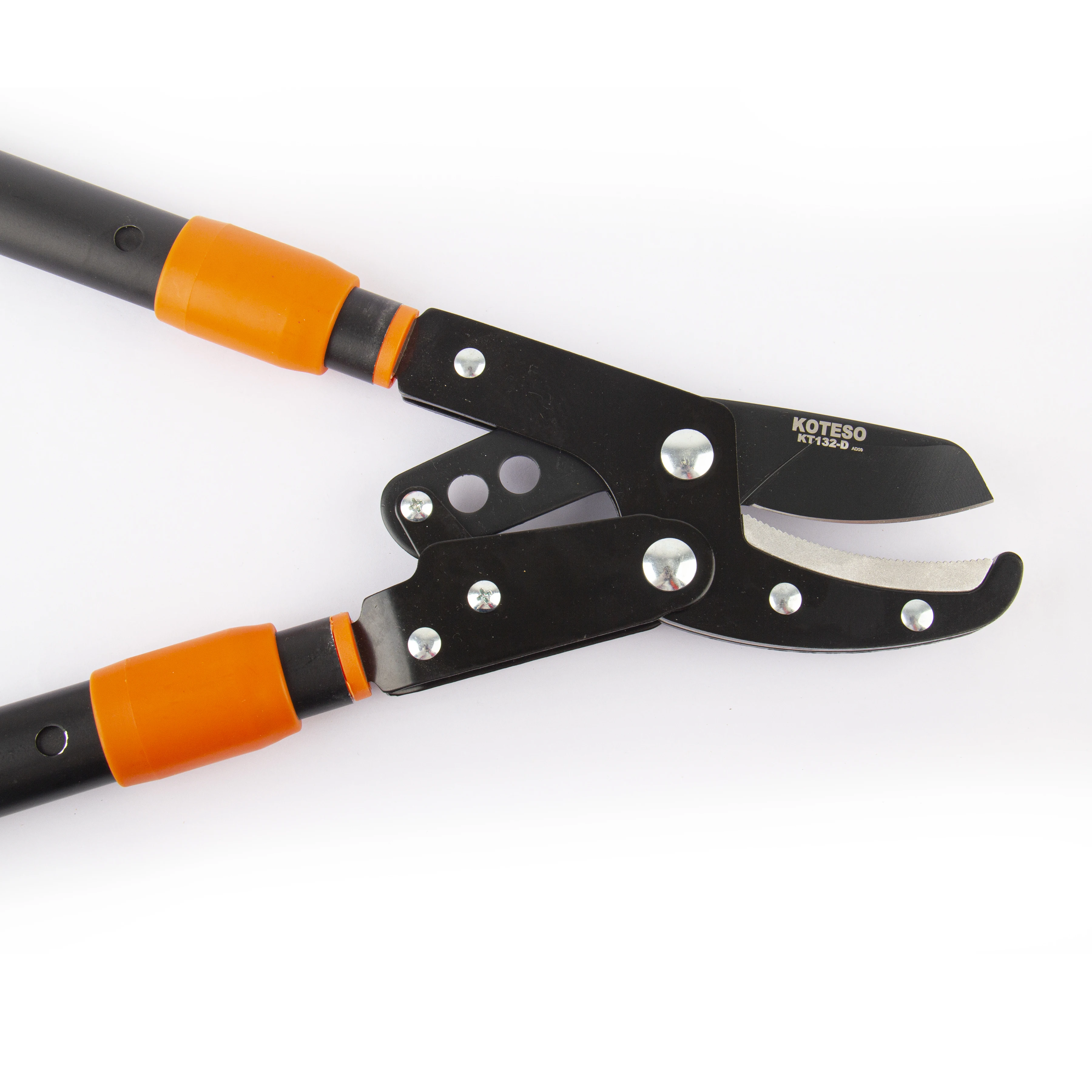 Adjustable Telescopic Long Length Hedge Anvil Shears Anti-Slip Grip Garden Trimming Hand Tools Ratchet Shears Branch Shears